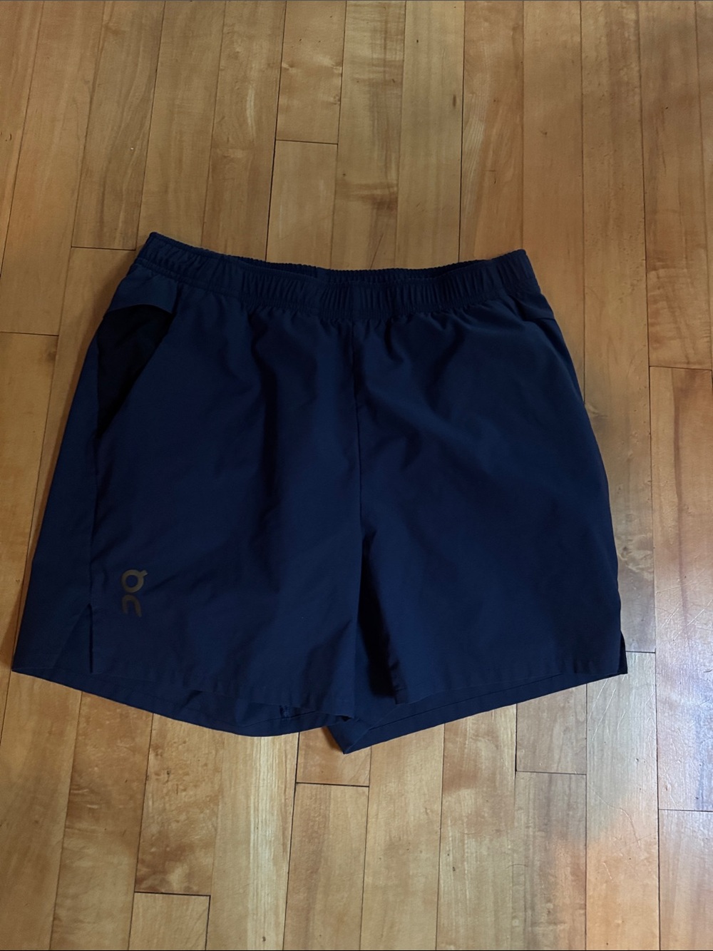 On Running Men's Navy Athletic Running Shorts